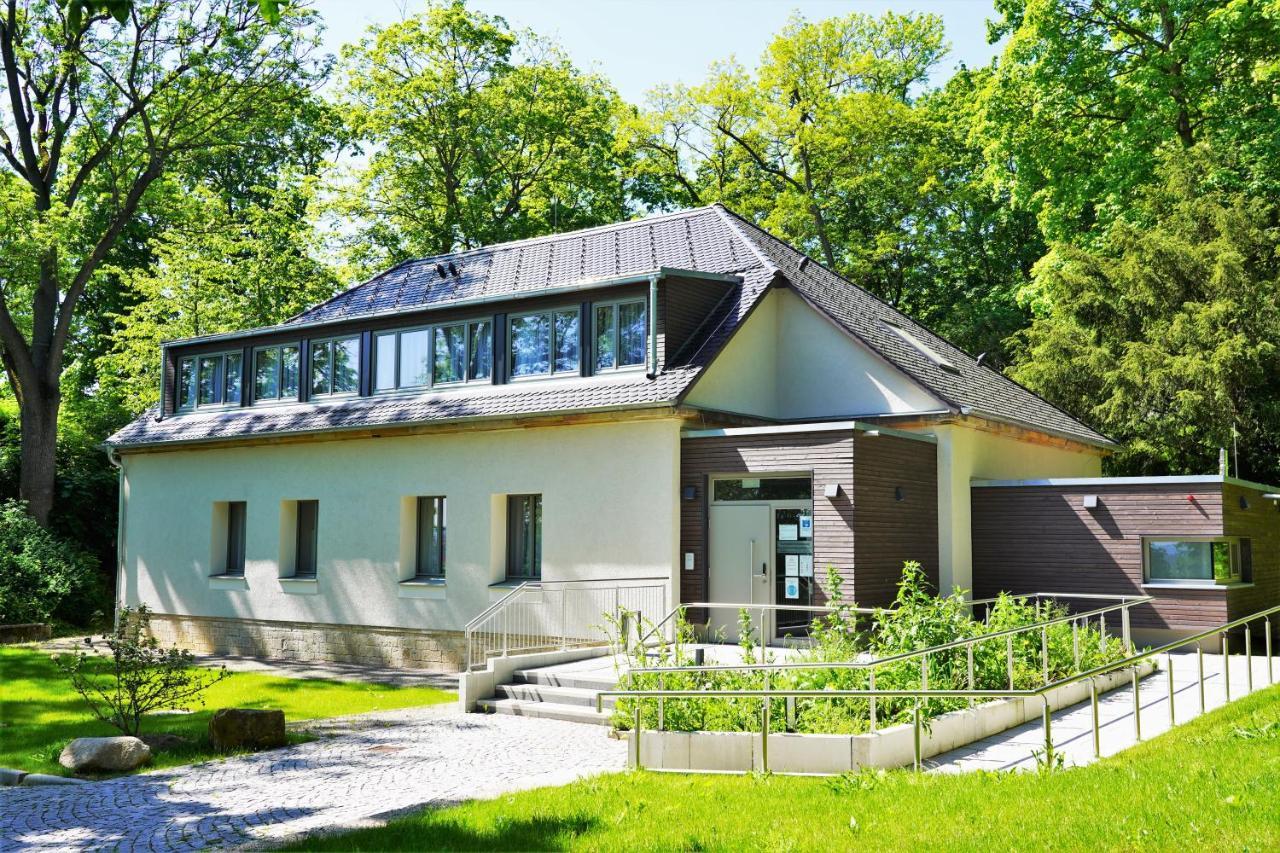 Pulverhuette Gaestehaus Im Egapark - Ein Projekt Der Lebenshilfe Erfurt Service Ggmbh Eksteriør billede
