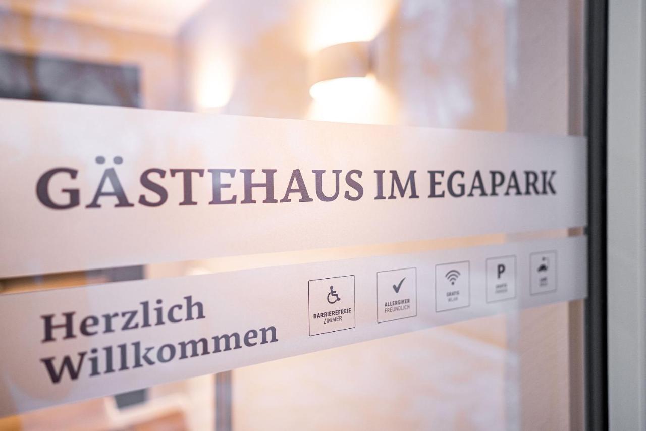 Pulverhuette Gaestehaus Im Egapark - Ein Projekt Der Lebenshilfe Erfurt Service Ggmbh Eksteriør billede