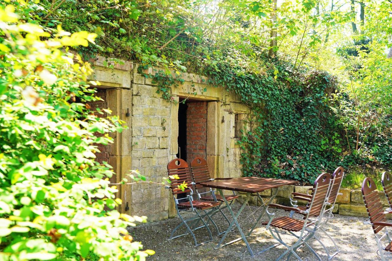 Pulverhuette Gaestehaus Im Egapark - Ein Projekt Der Lebenshilfe Erfurt Service Ggmbh Eksteriør billede