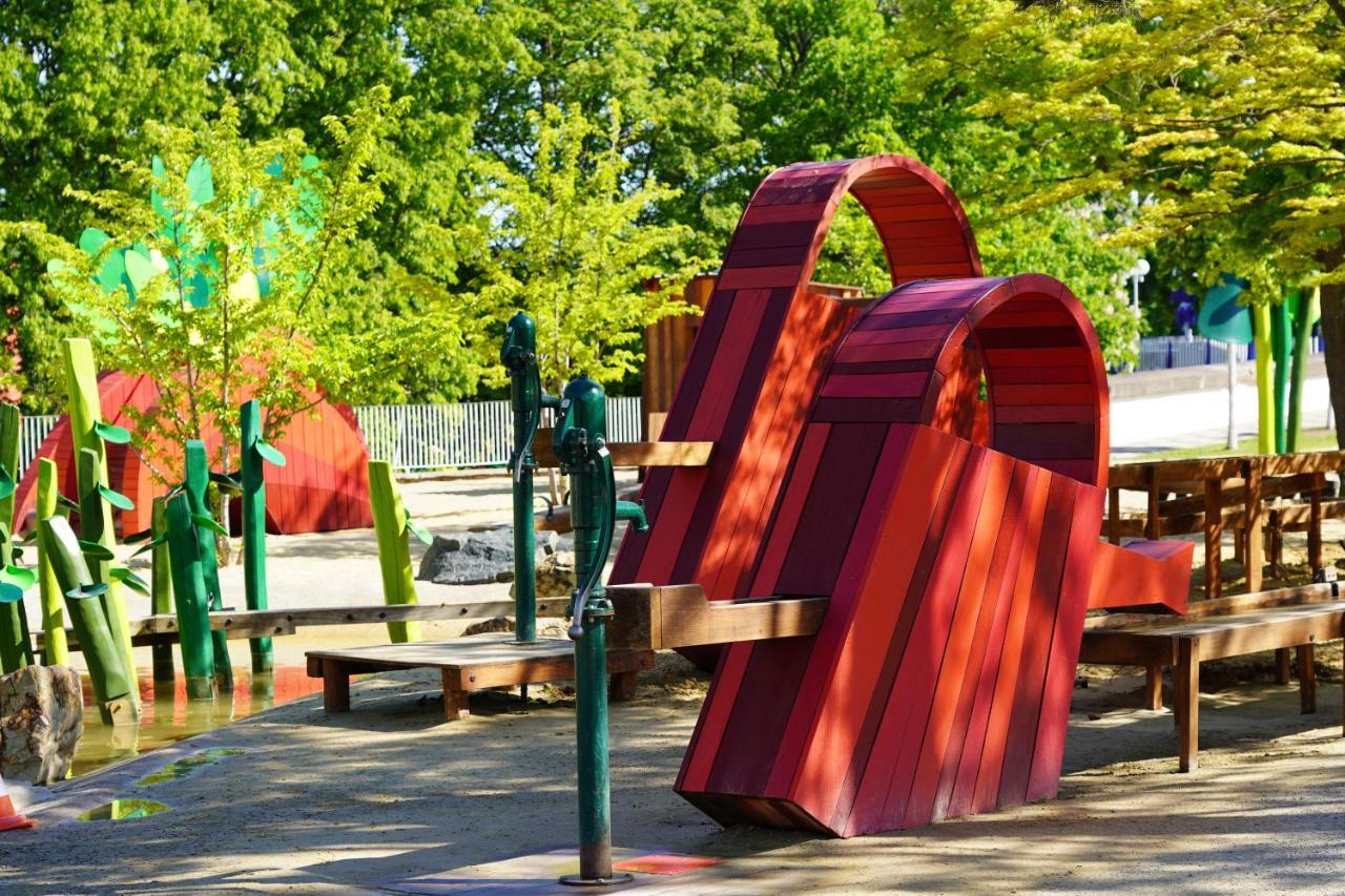 Pulverhuette Gaestehaus Im Egapark - Ein Projekt Der Lebenshilfe Erfurt Service Ggmbh Eksteriør billede